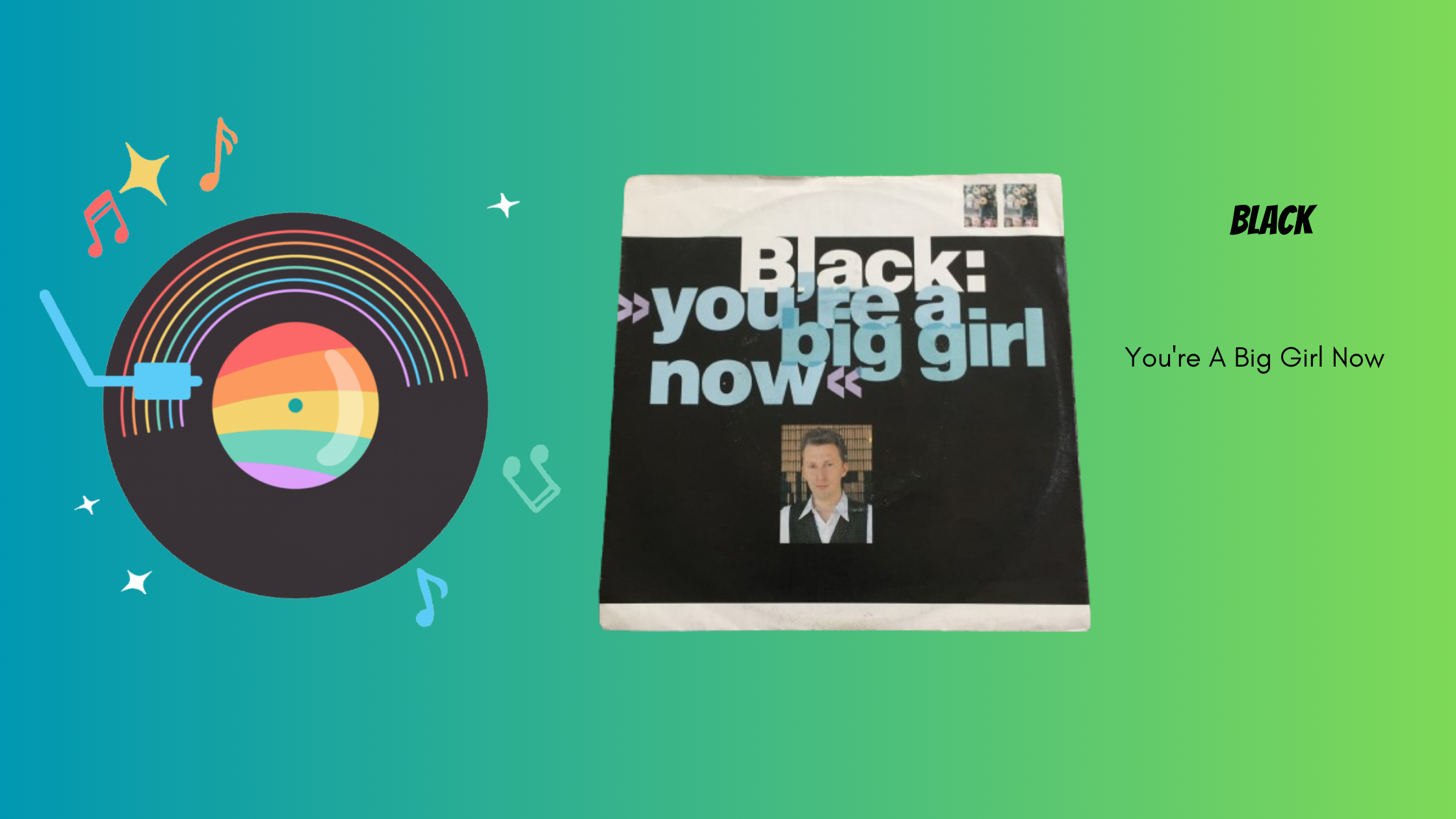 Black - You're A Big Girl Now | Muziek