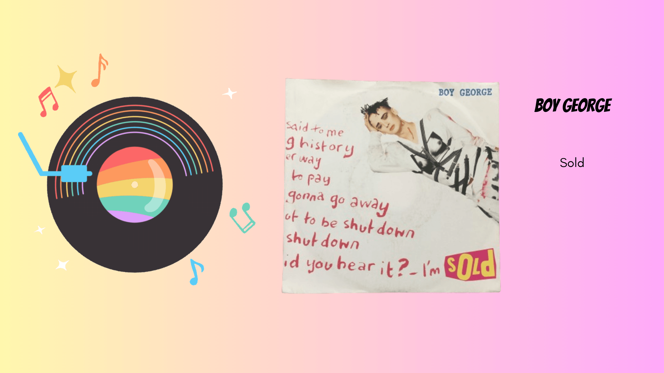 Boy George - Sold | Muziek