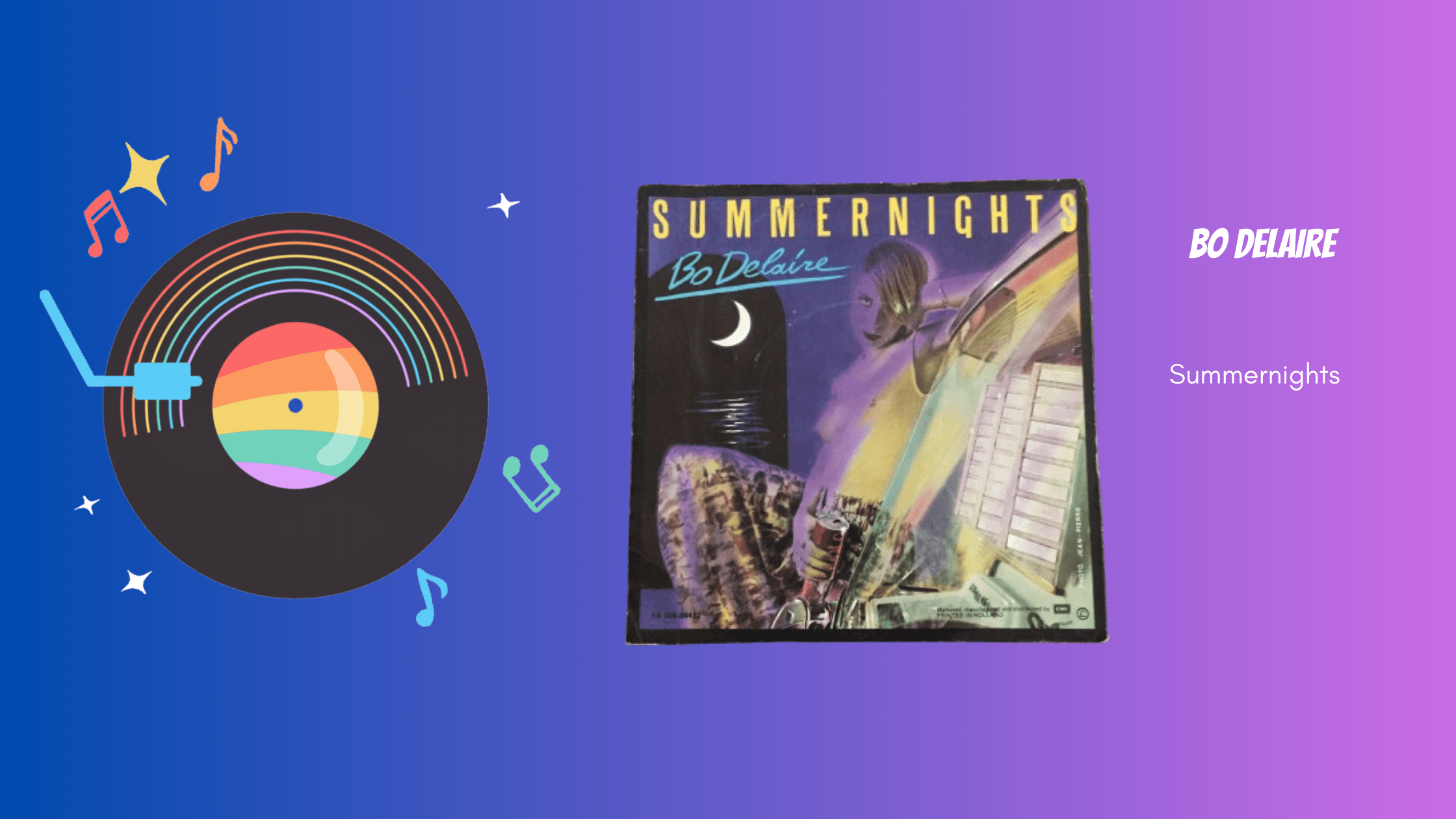 Bo Delaire - Summernights | Muziek