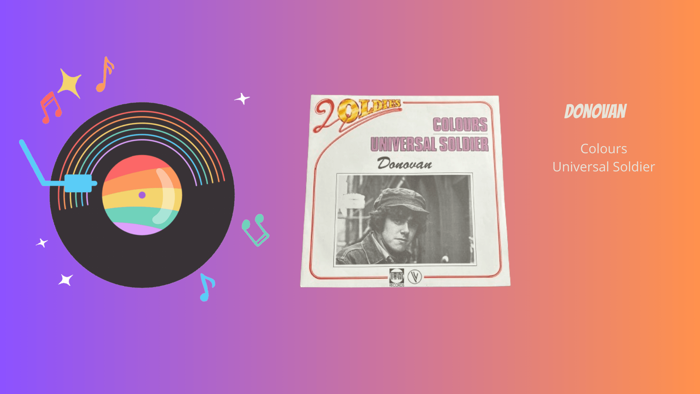 Donovan - Colours / Universal Soldier | Muziek