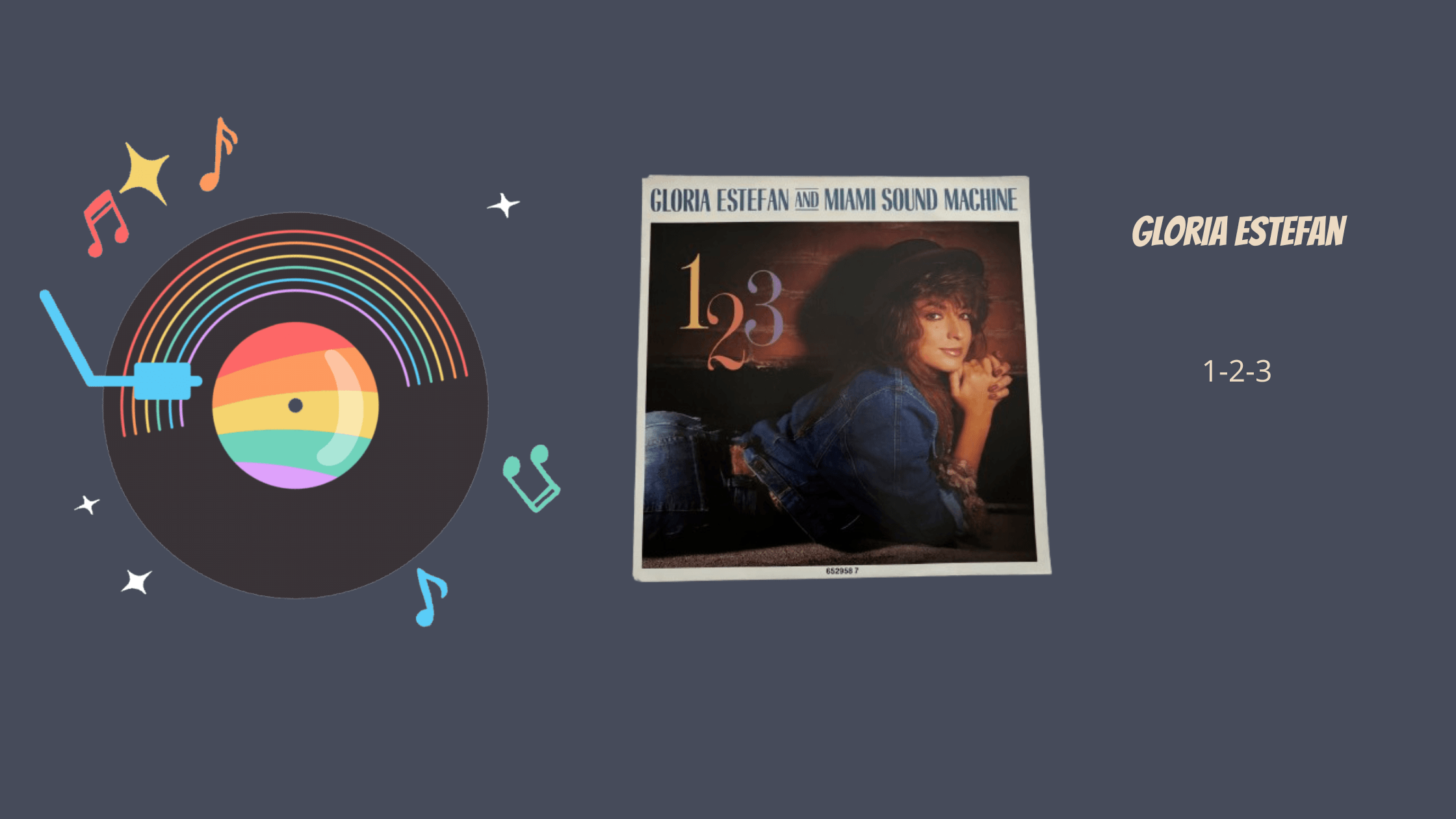 Gloria Estefan & The Miami Sound Machine - 1-2-3 | Muziek
