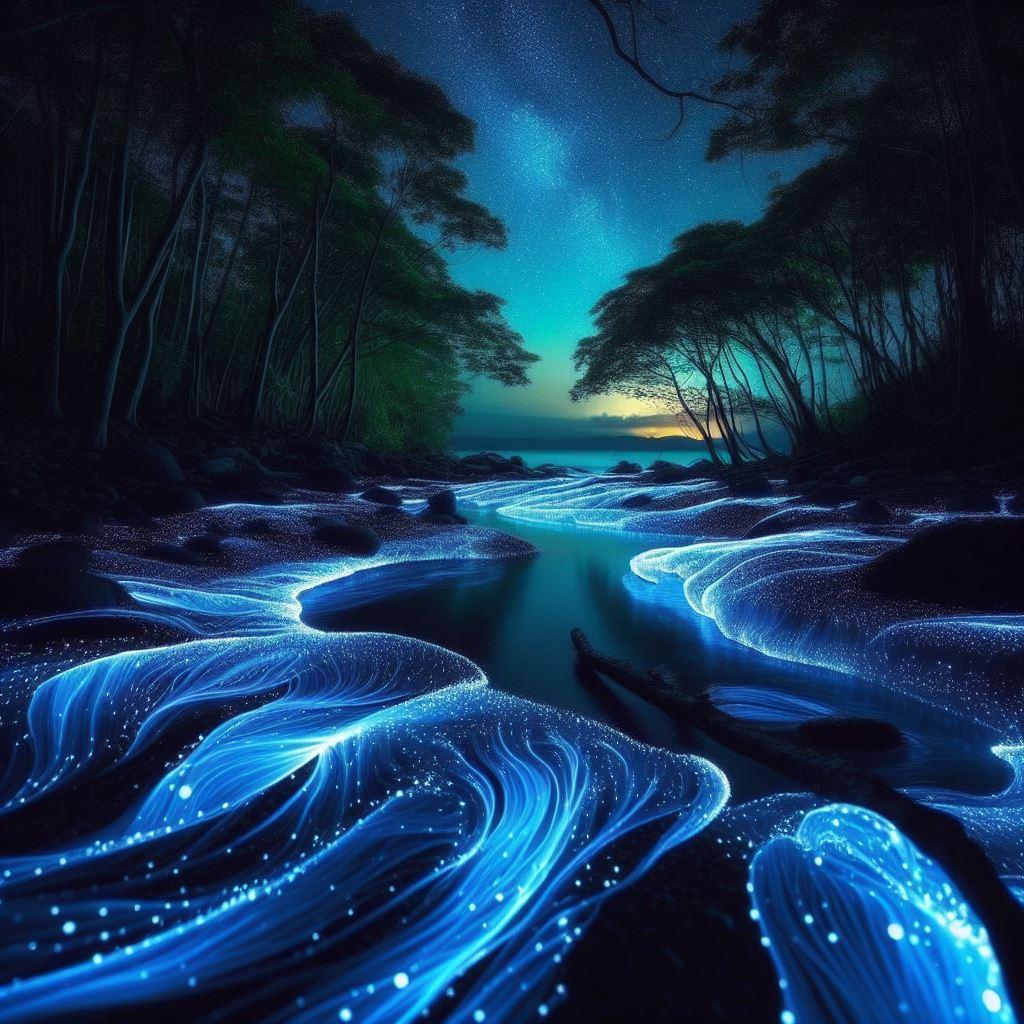 Het betoverende mysterie van bioluminescentie: Lichtgevende wonderen in de natuur ✨🌌 | SocialPro Snooker Coaching