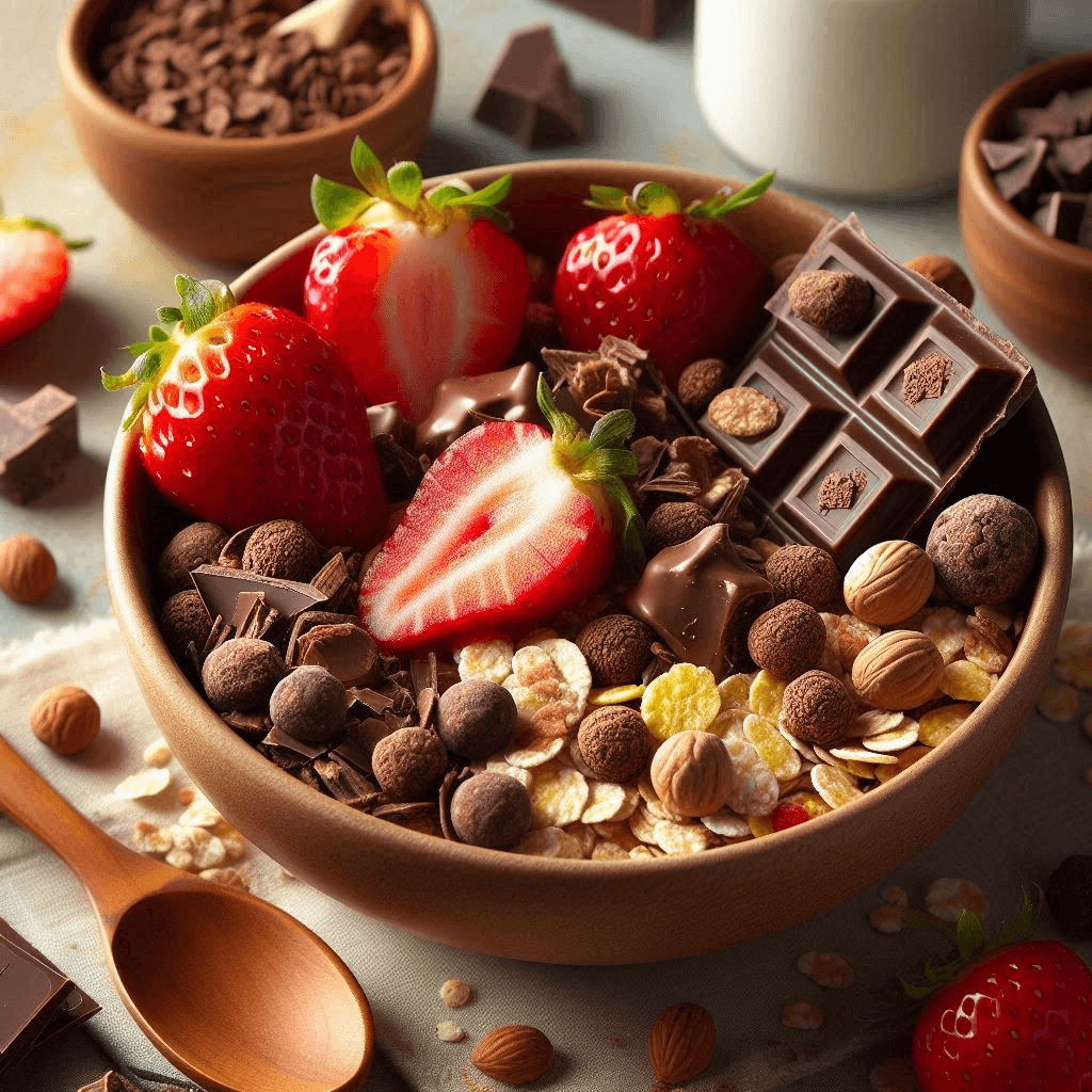 Cacao-Nibs Muesli: Gezond Ontbijt met Chocolade en Aardbeien | SocialPro Snooker Coaching
