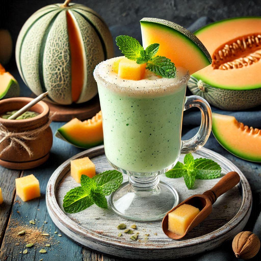 Meloen Mint Bliss Smoothie: Hydratatie en Verfrissing in één Glas | SocialPro Snooker Coaching