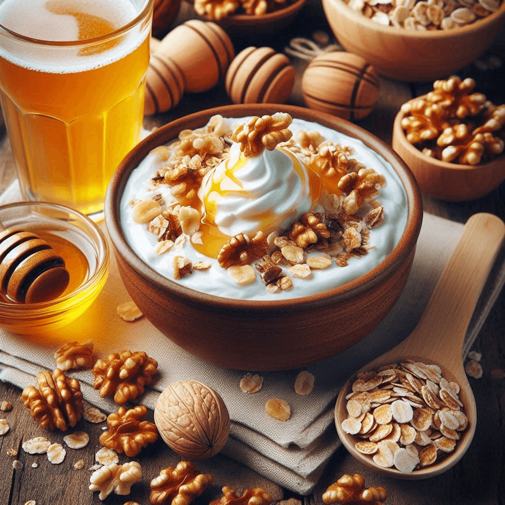 Griekse Muesli met Honing en Walnoten: Een Gezond en Romig Ontbijt | SocialPro Snooker Coaching