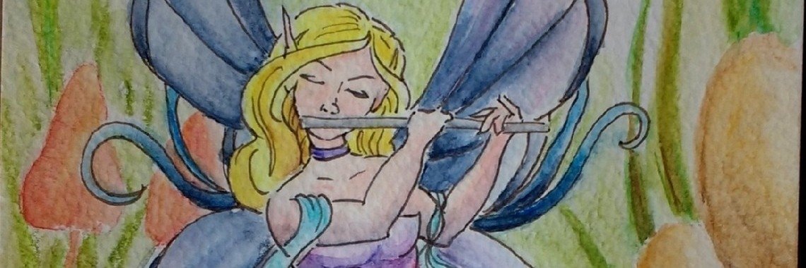 Elfenelfje, een echt elfje | diniedezeeuw