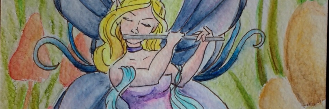 Elfje, illustratie geen gedicht. (update) | diniedezeeuw