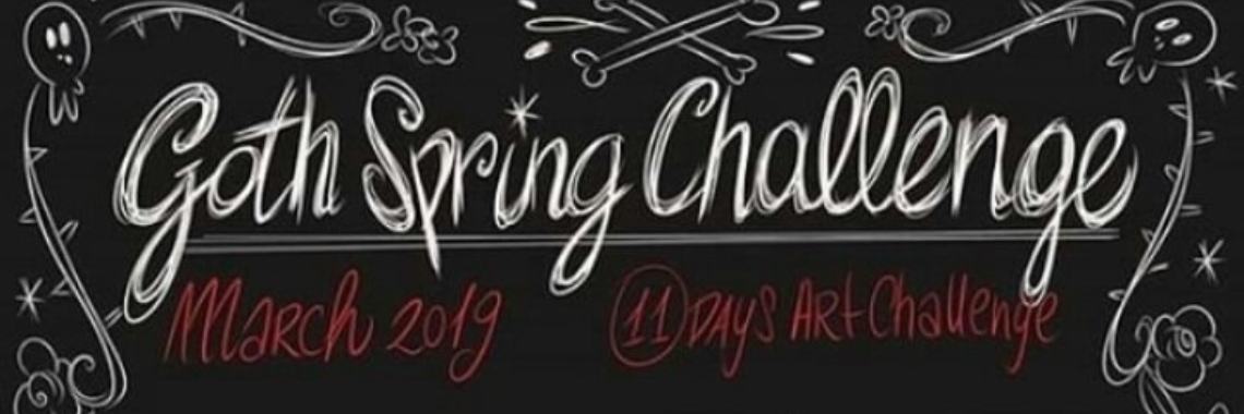 Goth spring challenge | diniedezeeuw