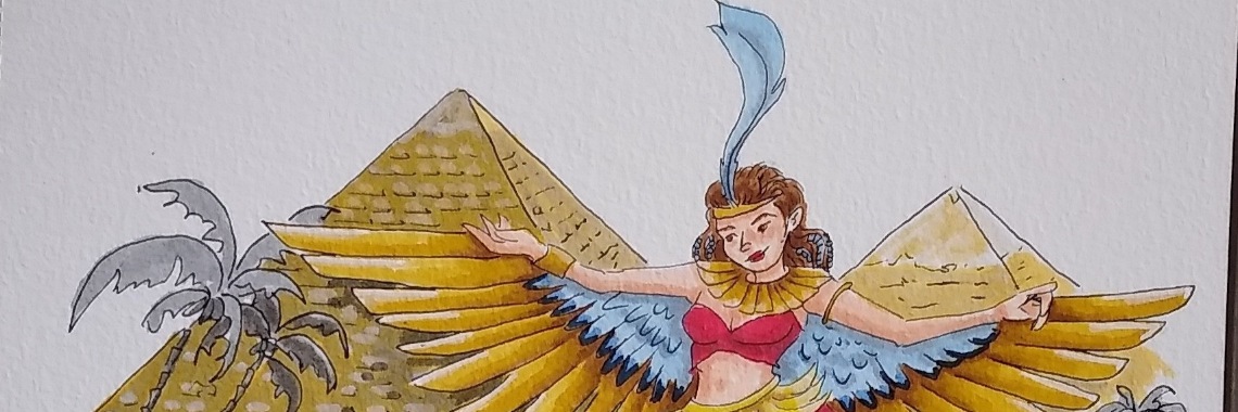 Inktober Dag 23, ancient | diniedezeeuw