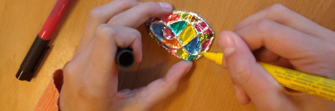 Leuke paasdecoratie met aluminium | diniedezeeuw