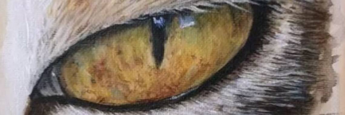 Painting with acrylic paint | diniedezeeuw