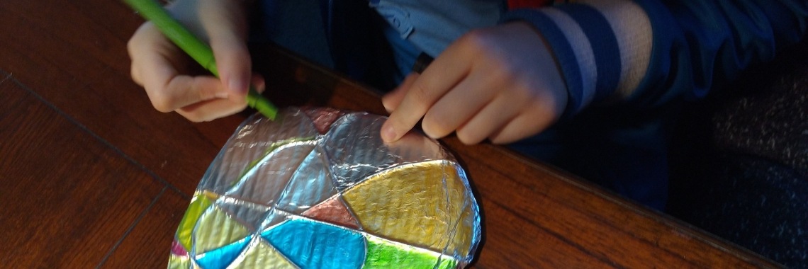 Valentijnshart gemaakt met kinderen | diniedezeeuw