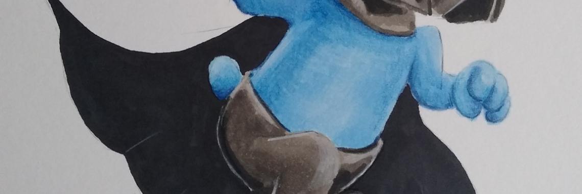What if..... Darth Vader was a Smurf?!? | diniedezeeuw