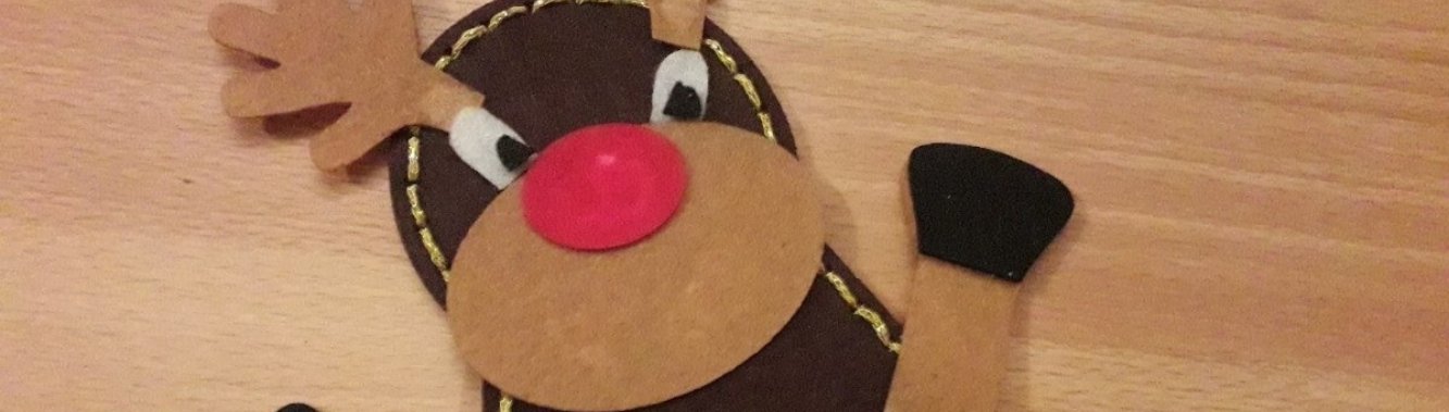 3 december: Kersthandpop maken | NOOS Happy Words