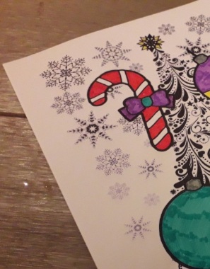 1 December: Bijzondere kerstkleurplaten, laat je kerstkleurplaat echt tot leven komen | NOOS Happy Words