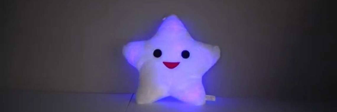 Kussen met licht maken | NOOS Happy Words