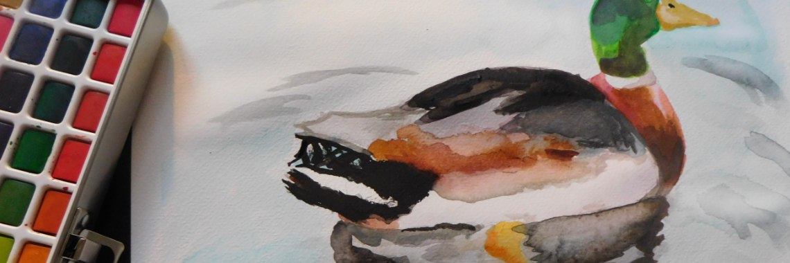 Mijn uitdaging met waterverf: Dag 4 | NOOS Happy Words