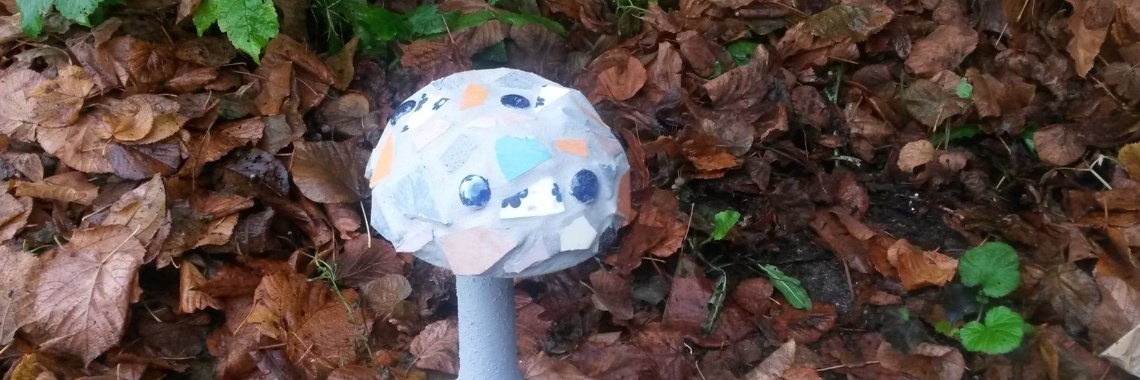 Paddenstoelen mozaïeken | NOOS Happy Words