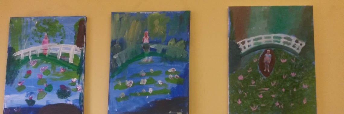 Schilderen met kinderen in de stijl van Monet | NOOS Happy Words