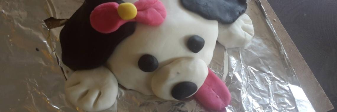 Taarten maken met kinderen en zonder oven: De hondentaart | NOOS Happy Words