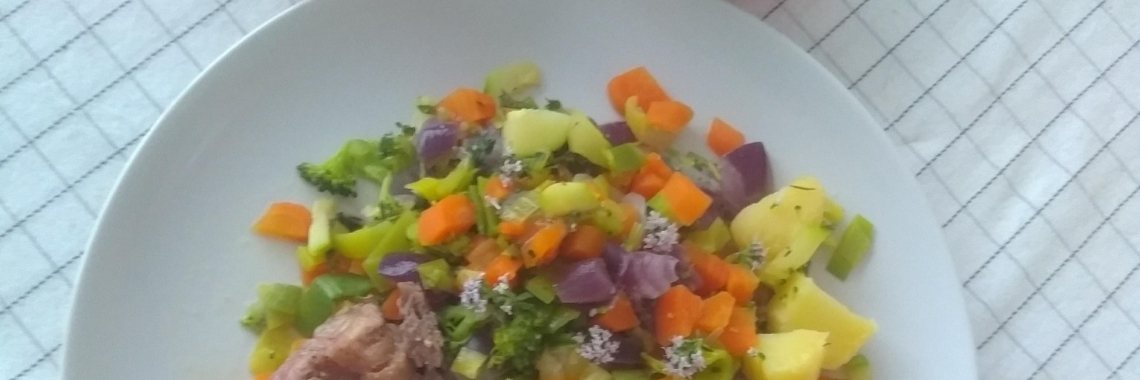 8 Groenten met entrecote  | Lies