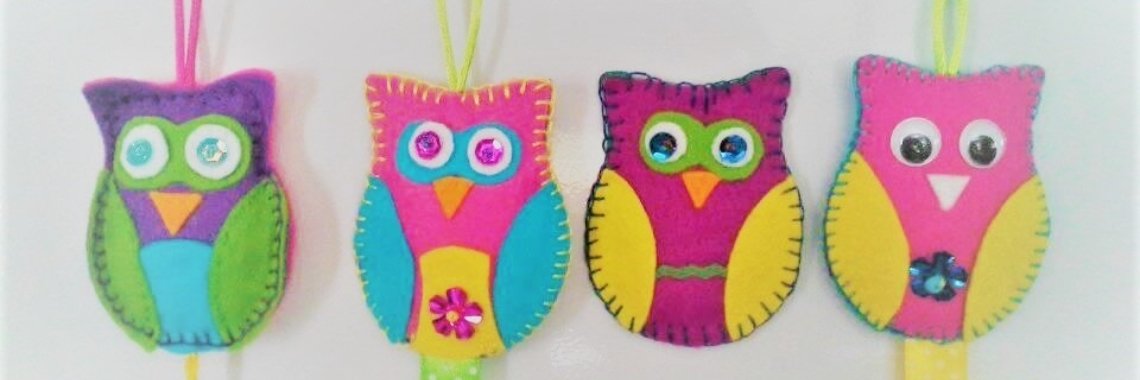DIY vilten uiltjes | Els Vergaerde
