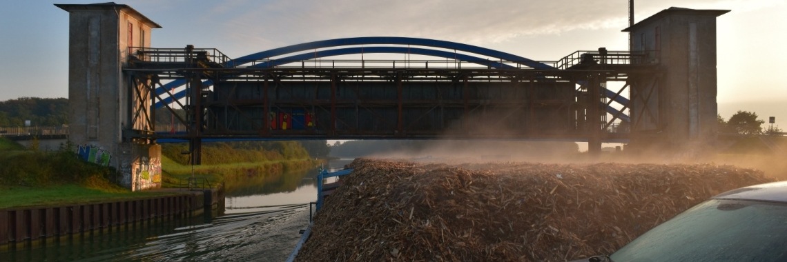 Lading houtsnippers | Els Vergaerde
