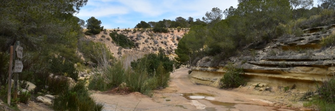 Rio Seco: wandelen in de droge rivierbedding van Pinar de Campoverde | Els Vergaerde
