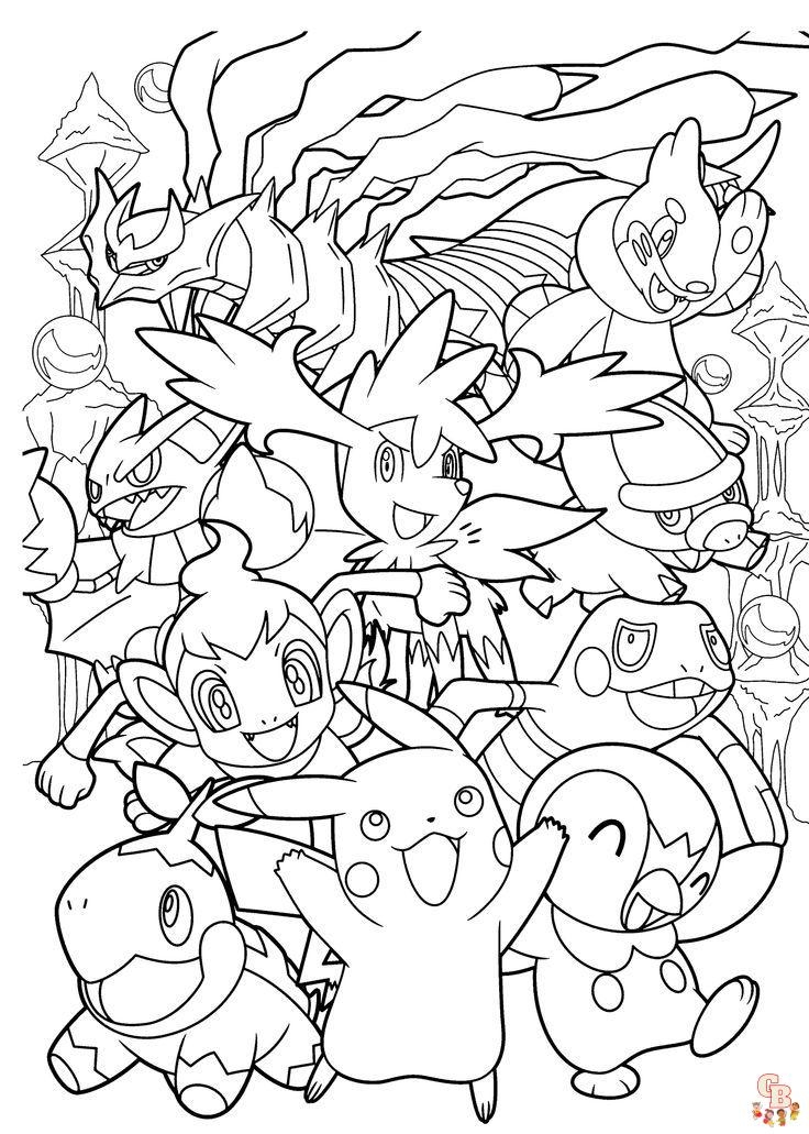 Find the Best Pokemon Coloring Pages to Print and Color for Kids ...