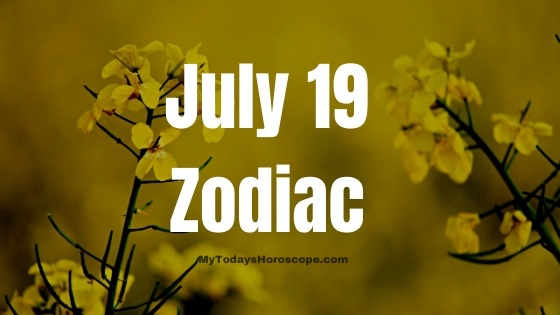 July 19th zodiac Yoors